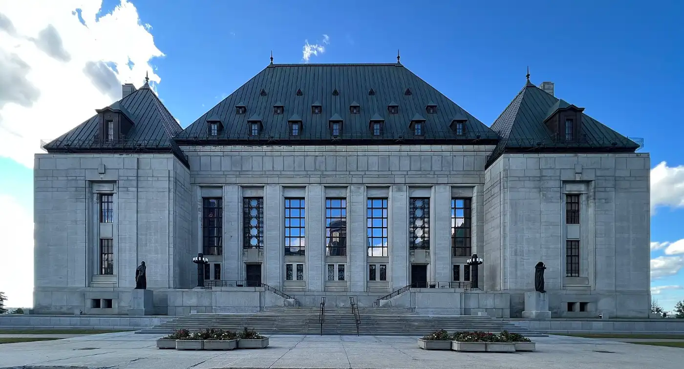 A supreme court building
